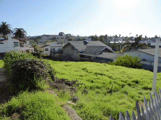 Rare Ocean View Lot at Moonlight Beach